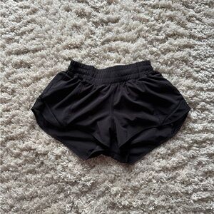 Lululemon Black Hotty Hot Shorts